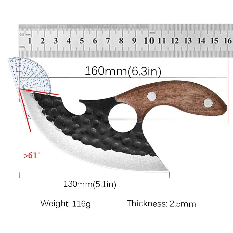 Cuchillo de Carnicero con Mango Multiusos