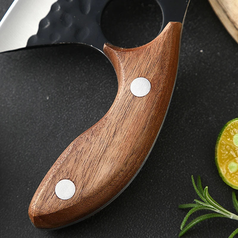 Cuchillo de Carnicero con Mango Multiusos